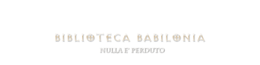 Biblioteca Babilonia Biblioteca Babilonia